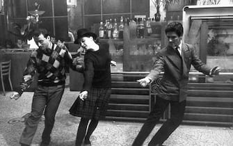 Una scena del film “Bande à part”, di Jean-Luc Godard, del 1964