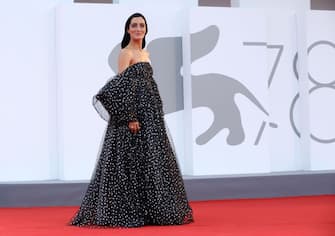 VENICE, ITALY - SEPTEMBER 04: Levante attends the red carpet of the movie "Competencia Oficial" during the 78th Venice International Film Festival on September 04, 2021 in Venice, Italy. (Photo by Elisabetta A. Villa/Getty Images)