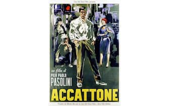 The poster of Accattone