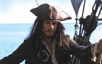 JOHNNY DEPP
in Pirates Of The Caribbean
Filmstill - Editorial Use Only
Ref: FB
sales@capitalpictures.com
www.capitalpictures.com
Supplied by Capital Pictures
