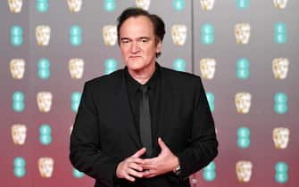 epa08188537 Quentin Tarantino attends the 73rd annual British Academy Film Award at the Royal Albert Hall in London, Britain, 02 February 2020. The ceremony is hosted by the British Academy of Film and Television Arts (BAFTA).  EPA/NEIL HALL *** Local Caption *** 54975994