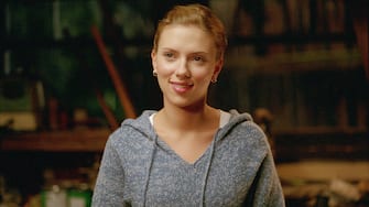 RELEASE DATE: January 14, 2005. MOVIE TITLE: In Good Company. STUDIO: Universal Pictures. PLOT: A middle-aged ad exec is faced with a new boss who's nearly half his age... and who also happens to be sleeping with his daughter. PICTURED: SCARLETT JOHANSSON as Alex Foreman.