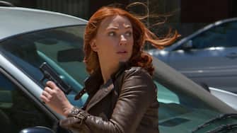 "Marvel's Captain America: The Winter Soldier"..Black Widow/Natasha Romanoff (Scarlett Johansson) ..Ph: Zade Rosenthal..Â© 2014 Marvel.  All Rights Reserved.