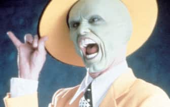 Jim Carrey in una scena del film "The Mask"
