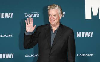 USA CINEMA MOVIE PREMIERE epa07975695 US actor Christopher McDonald poses upon arriving at the 'Midway' movie premiere at the Regency Village Theatre in Westwood, Los Angeles, California, USA, 05 November 2019. The movie is to be released in US theaters on 08 November 2019. EPA/NINA PROMMER