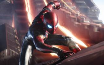 Marvel Studios' AVENGERS: INFINITY WAR..Spider-Man/Peter Parker (Tom Holland)..Photo: Film Frame..Â©Marvel Studios 2018