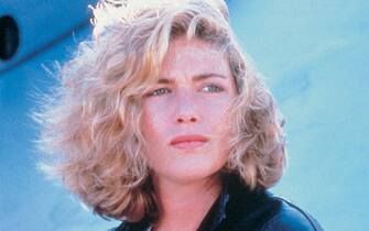 L'attrice statunitense Kelly McGillis, co-protagonista di Top Gun con Tom Cruise