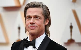 US actor Brad Pitt arrives for the 92nd Oscars at the Dolby Theatre in Hollywood, California on February 9, 2020. (Photo by Robyn Beck / AFP) (Photo by ROBYN BECK/AFP via Getty Images)