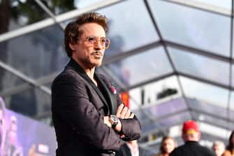 LOS ANGELES, CA - APRIL 23:  Robert Downey Jr. attends the premiere of Disney and Marvel's 'Avengers: Infinity War' on April 23, 2018 in Los Angeles, California.  (Photo by Emma McIntyre/Getty Images)