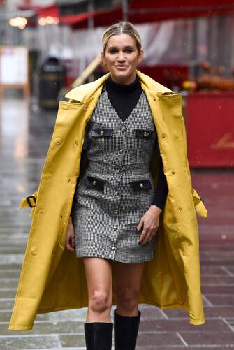 LONDON, ENGLAND - OCTOBER 29: Ashley Roberts sighting on October 29, 2020 in London, England. (Photo by HGL/GC Images)