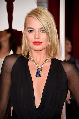 HOLLYWOOD, CA - FEBRUARY 22:  Actress Margot Robbie attends the 87th Annual Academy Awards at Hollywood & Highland Center on February 22, 2015 in Hollywood, California.  (Photo by Frazer Harrison/Getty Images)