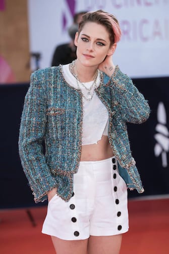 DEAUVILLE, FRANCE - SEPTEMBER 14: Kristen Stewart arrives at the Award Ceremony  during the 45th Deauville American Film Festival on September 14, 2019 in Deauville, France. (Photo by Francois Durand/Getty Images)
