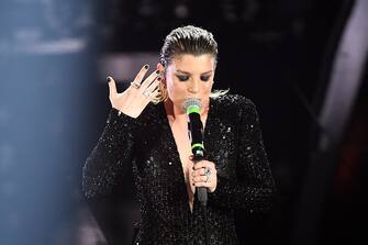 SANREMO, ITALY - FEBRUARY 04: Emma Marrone attends the 70° Festival di Sanremo (Sanremo Music Festival) at Teatro Ariston on February 04, 2020 in Sanremo, Italy. (Photo by Daniele Venturelli/Daniele Venturelli/Getty Images )