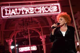MILAN, ITALY - SEPTEMBER 21: Ornella Vanoni performs during L'Autrechose Opening Boutique Cocktail on September 21, 2019 in Milan, Italy. (Photo by Jacopo Raule/Getty Images for L'Autrechose)