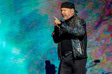 CAGLIARI, ITALY - JUNE 19: Vasco Rossi performs at  on June 19, 2019 in Cagliari, Italy. (Photo by Francesco Prandoni/Getty Images)
