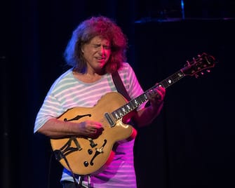 NEW YORK, NY - SEPTEMBER 11:  Pat Metheny performs live in concert at Sony Hall on September 11, 2019 in New York City.  (Photo by Debra L Rothenberg/Getty Images)