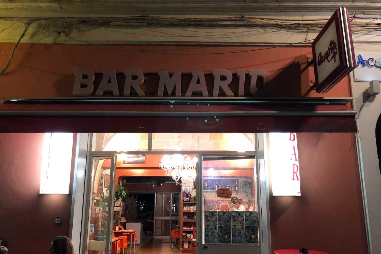 Il "Bar Mario" a San Martino in Rio (Reggio Emilia)