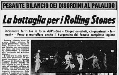 50 anni fa gli Stones a Milano: gli anni di piombo della nostra musica