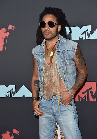 NEWARK, NEW JERSEY - AUGUST 26: Lenny Kravitz attends the 2019 MTV Video Music Awards at Prudential Center on August 26, 2019 in Newark, New Jersey. (Photo by Axelle/Bauer-Griffin/WireImage)
