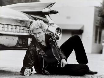 Portrait of singer Simon Le Bon, of the band 'Duran Duran', circa 1985. (Photo by Dave Hogan/Getty Images)