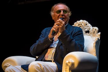 MILAN, ITALY - SEPTEMBER 13: Renzo Arbore attends "Il Tempo Delle Donne" Festival in Milan at Triennale Design Museum on September 13, 2019 in Milan, Italy. (Photo by Francesco Prandoni/Getty Images)