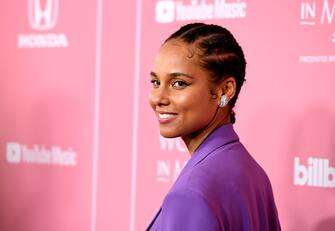 LOS ANGELES, CALIFORNIA - DECEMBER 12: Alicia Keys attends the 2019 Billboard Women In Music at Hollywood Palladium on December 12, 2019 in Los Angeles, California. (Photo by Frazer Harrison/Getty Images)
