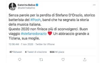 Il ricordo sui social di Stefano D'Orazio