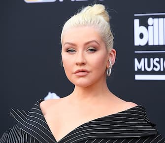 LAS VEGAS, NV - MAY 20:  Christina Aguilera arrives at the 2018 Billboard Music Awards at MGM Grand Garden Arena on May 20, 2018 in Las Vegas, Nevada.  (Photo by Steve Granitz/WireImage)