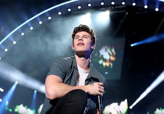 LOS ANGELES, CA - JUNE 02:  (EDITORIAL USE ONLY. NO COMMERCIAL USE) Shawn Mendes performs onstage during the 2018 iHeartRadio Wango Tango by AT&T at Banc of California Stadium on June 2, 2018 in Los Angeles, California.  (Photo by Rich Polk/Getty Images for iHeartMedia )