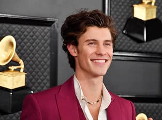 LOS ANGELES, CALIFORNIA - JANUARY 26: Shawn Mendes attends the 62nd Annual GRAMMY Awards at STAPLES Center on January 26, 2020 in Los Angeles, California. (Photo by Frazer Harrison/Getty Images for The Recording Academy)