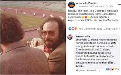 Venditti ritrova su Facebook il protagonista di “Piero e Cinzia”
