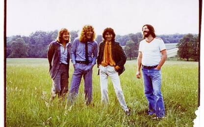 Led Zeppelin: foto della band per l'anniversario del primo album