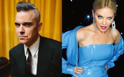 Robbie Williams ha registrato in segreto una canzone con Kylie Minogue