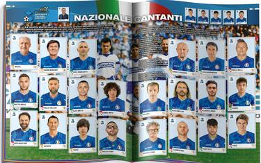Album calciatori Panini, ecco la Nazionale cantanti