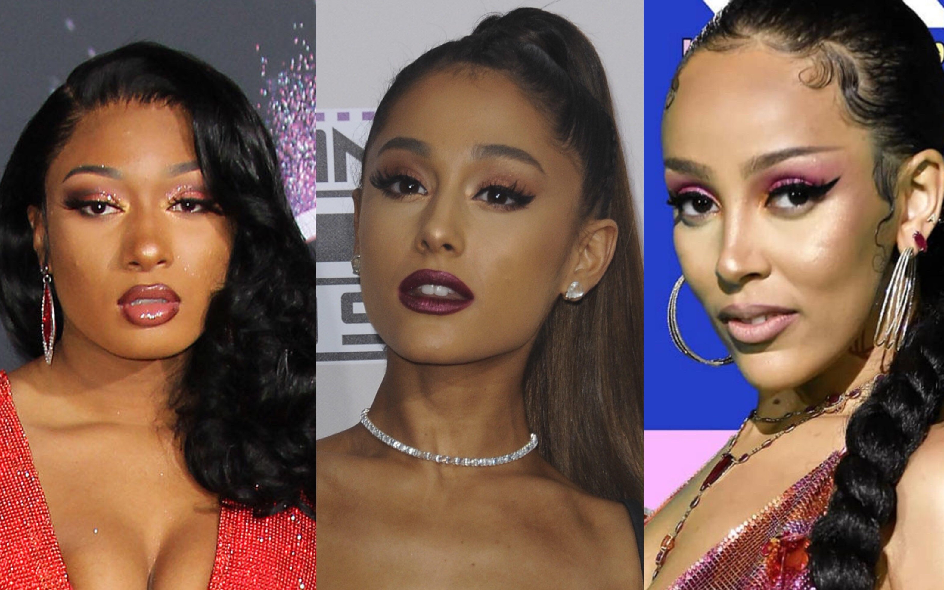 Ariana Grande E Uscito Il Lyric Video Di 34 35 Remix Con Doja Cat E Megan Thee Stallion