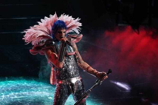 Achille Lauro I Quadri Del Festival Di Sanremo