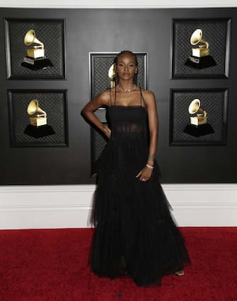 LOS ANGELES - MARCH 14: Tiara Thomas  at THE 63rd ANNUAL GRAMMYÂ® AWARDS, broadcast live from the STAPLES Center in Los Angeles, Sunday, March 14, 2021 (8:00-11:30 PM, live ET/5:00-8:30 PM, live PT) on the CBS Television Network and Paramount+. (Photo by Francis Specker/CBS via Getty Images)