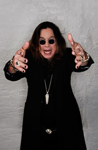 NEW YORK, NY - APRIL 25:  Ozzy Osbourne visits the Tribeca Film Festival 2011 portrait studio on April 25, 2011 in New York City.  (Photo by Larry Busacca/Getty Images for Tribeca Film Festival)