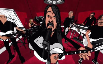 Foo Fighters, il nuovo videoclip (animato) di Chasing Birds