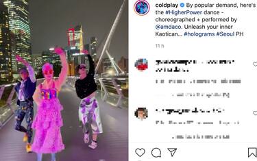 Higher Power, i Coldplay lanciano il balletto ufficiale