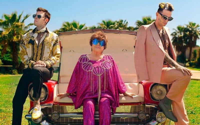 Fedez, Achille Lauro e Orietta Berti, il testo di Mille ...