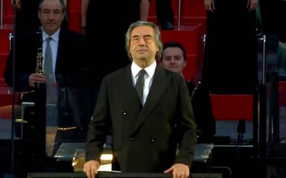 L'Arena di Verona riapre con l'Aida diretta da Riccardo Muti. VIDEO