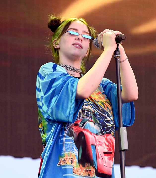 Billie Eilish racconta a David Letterman come ha imparato a convivere ...