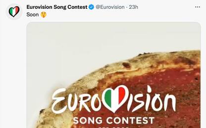 Eurovision 2022 in Italia, il tweet con la pizza scatena le polemiche