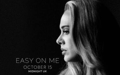 Adele, il poster promozionale del nuovo singolo Easy on me