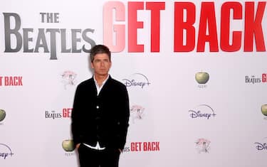 LONDON, ENGLAND - NOVEMBER 16: Noel Gallagher attends the UK Premiere of "The Beatles: Get Back" at Cineworld Empire on November 16, 2021 in London, England. (Photo by Dave J Hogan/Getty Images)