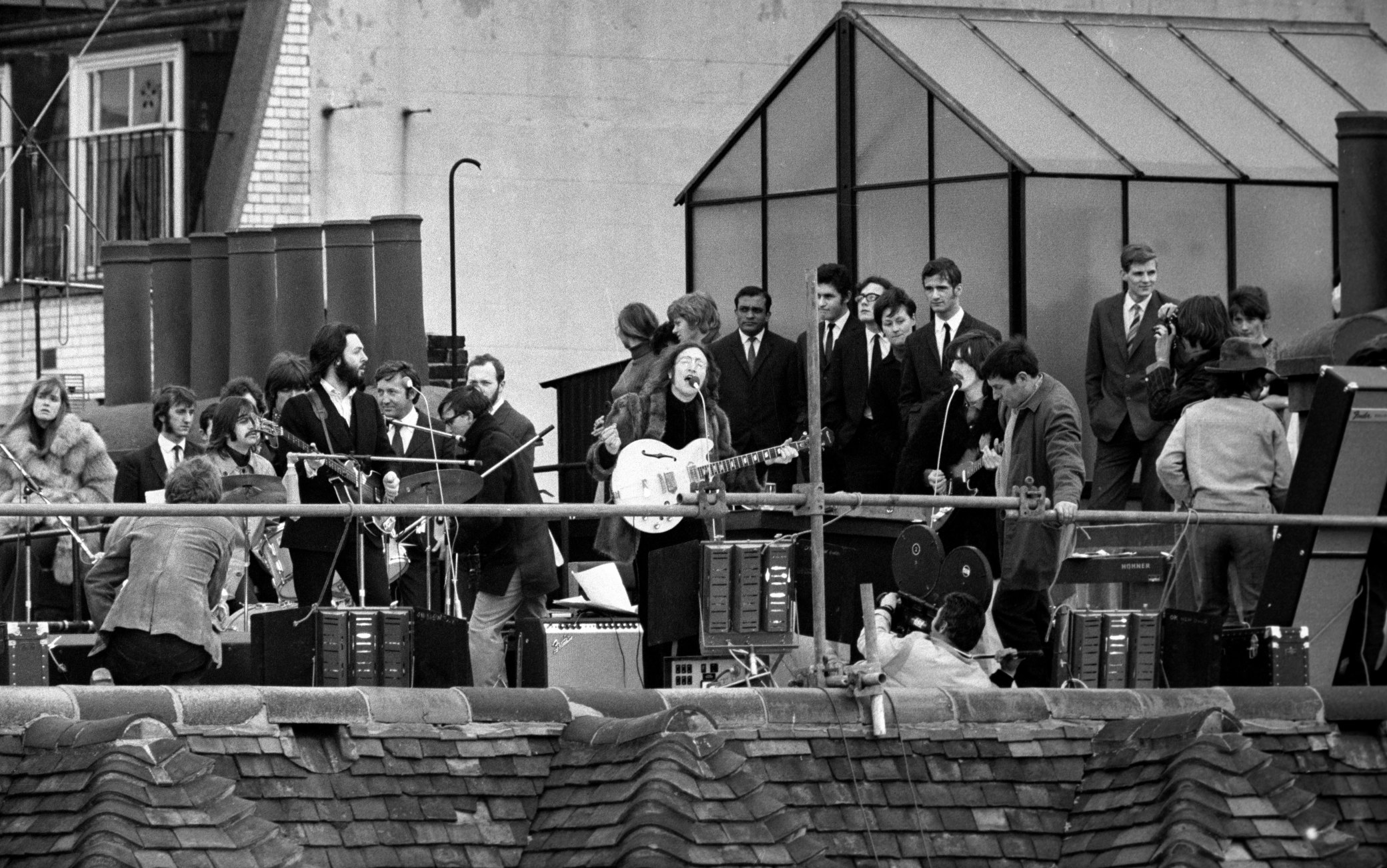 Get Back: The Rooftop Concert, the Beatles concert in streaming from January 28th