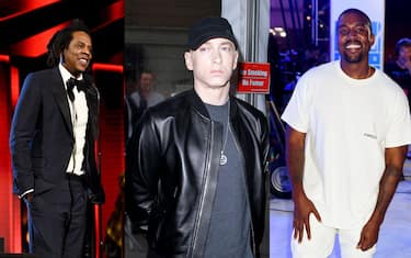 Jay-Z, Eminem e Kanye West