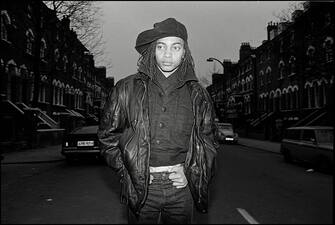 Portrait of Terence Trent D'Arby in Islington, London, 25 February 1987. (Photo by David Corio/Redferns)