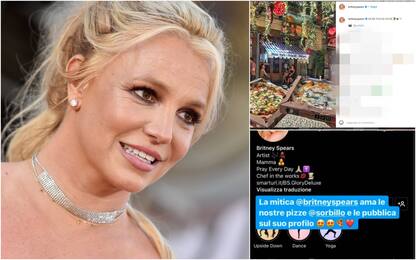Britney Spears incinta vuole una pizza e tagga Sorbillo su Instagram